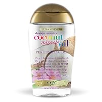 OGX Extra Strength Damage Remedy + Coconut Miracle Penetrating Oil, 100 ml (Pack of 1)