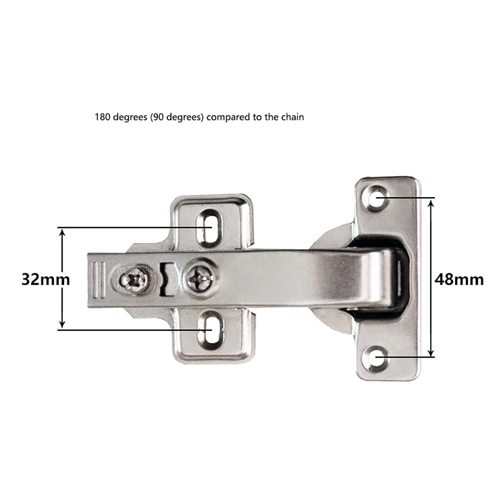 Bisagra de Puerta de gabinete Lento de amortiguación silenciosa, bisagra de Hardware de gabinete de baño de Cocina para el hogar