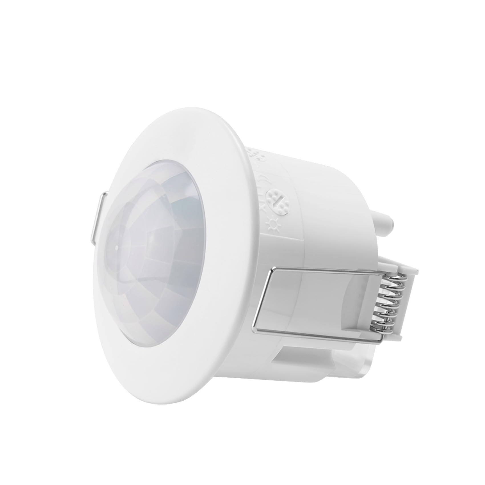 Littimoon 110V-220V 360° Infrared Recessed PIR Ceiling Motion Sensor Detector Light Switch, Motion Light Sensor