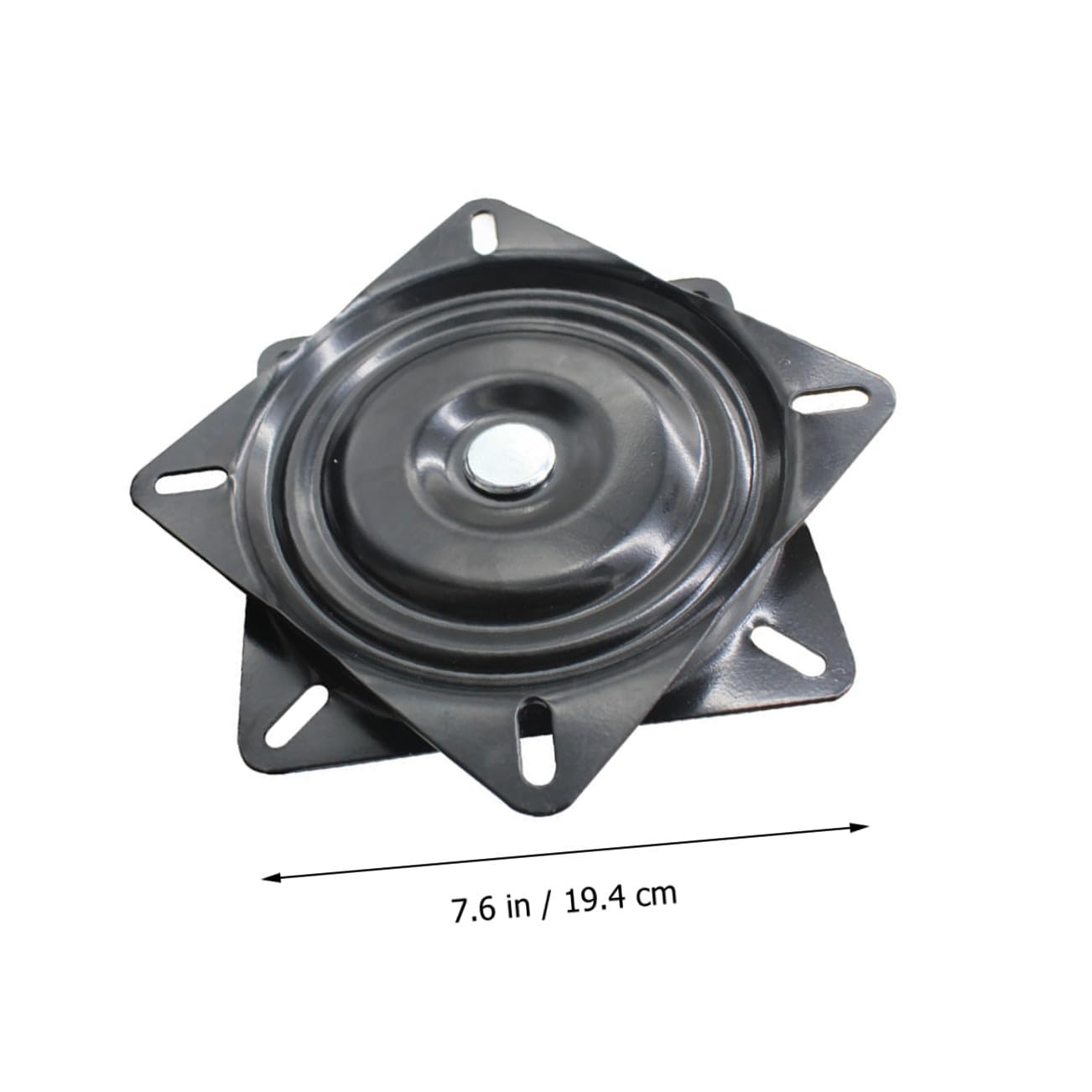 Plateau Tournant 8 Pouces à Roulement à Billes pour Table à Manger et Canapé, Accessoire Métallique Renforcé Adapté la Cuisine Salon