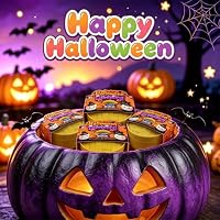 Anditoy 4 Pack Halloween Stress Balls Squishy Toys for Kids Halloween Party Favors Halloween Treat Bags Gifts Stress Relief Desk Toys — image 5