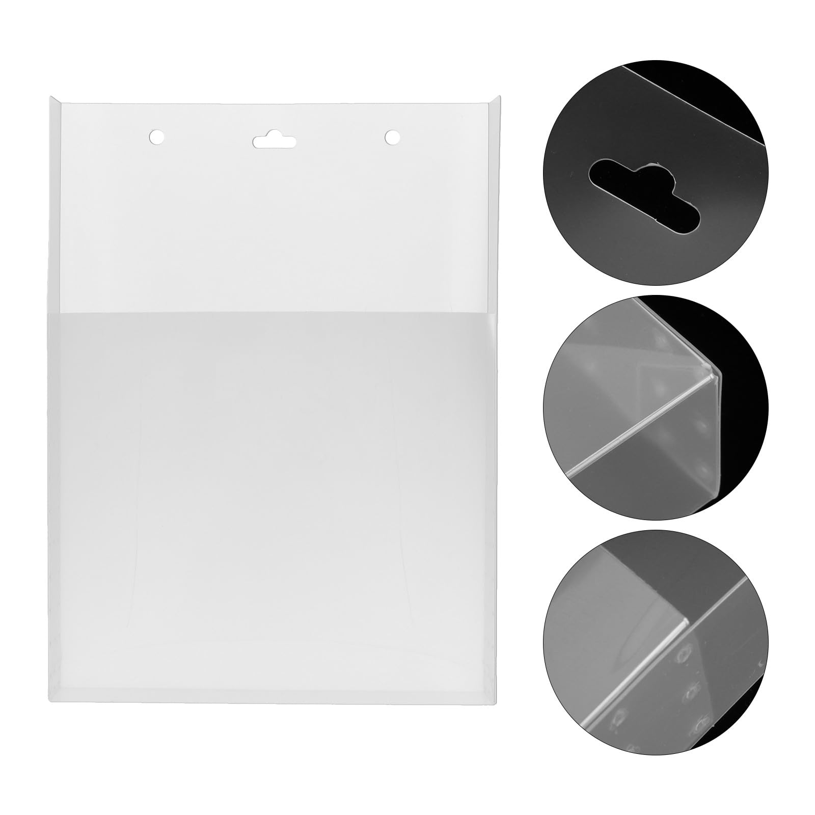 Organizador de Archivos Colgante Paquete de 2 Unidades Adecuado para Oficina y Escuela Gran Capacidad, Material Pp Práctico y Liviano para Pared