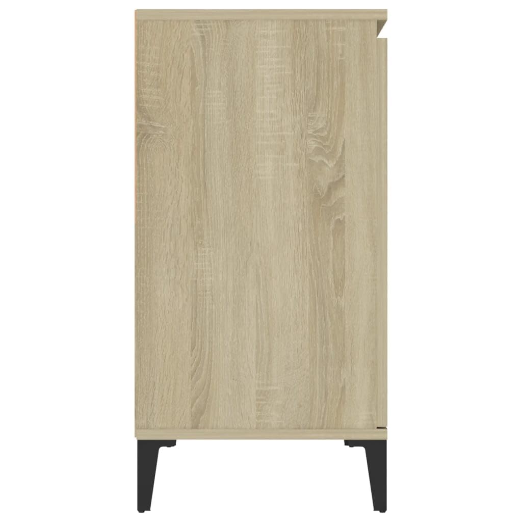 vidaXL Credenza Rovere Sonoma 104x35x70 cm in Legno Multistrato