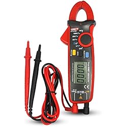 Maletas Unit UNI-T UT210E Mini Digital Clamp Meter - DC Clamp Multímetro digital con Pinza para Voltímetro, Amperímetro y Ohmímetro con LCD y Retroiluminación