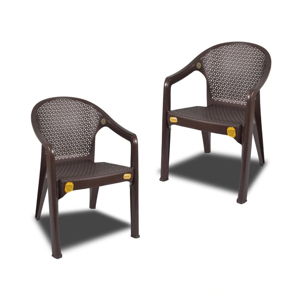 ANMOL Galaxy Tycoon Dinning Heavy Duty Chair (weigth Bearing Capacity 200 kg) Pack of 2-image-46