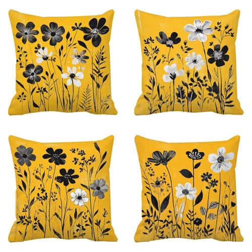 Décoration canapé réussie avec la housse coussin 50x50 orange g-57 - 2