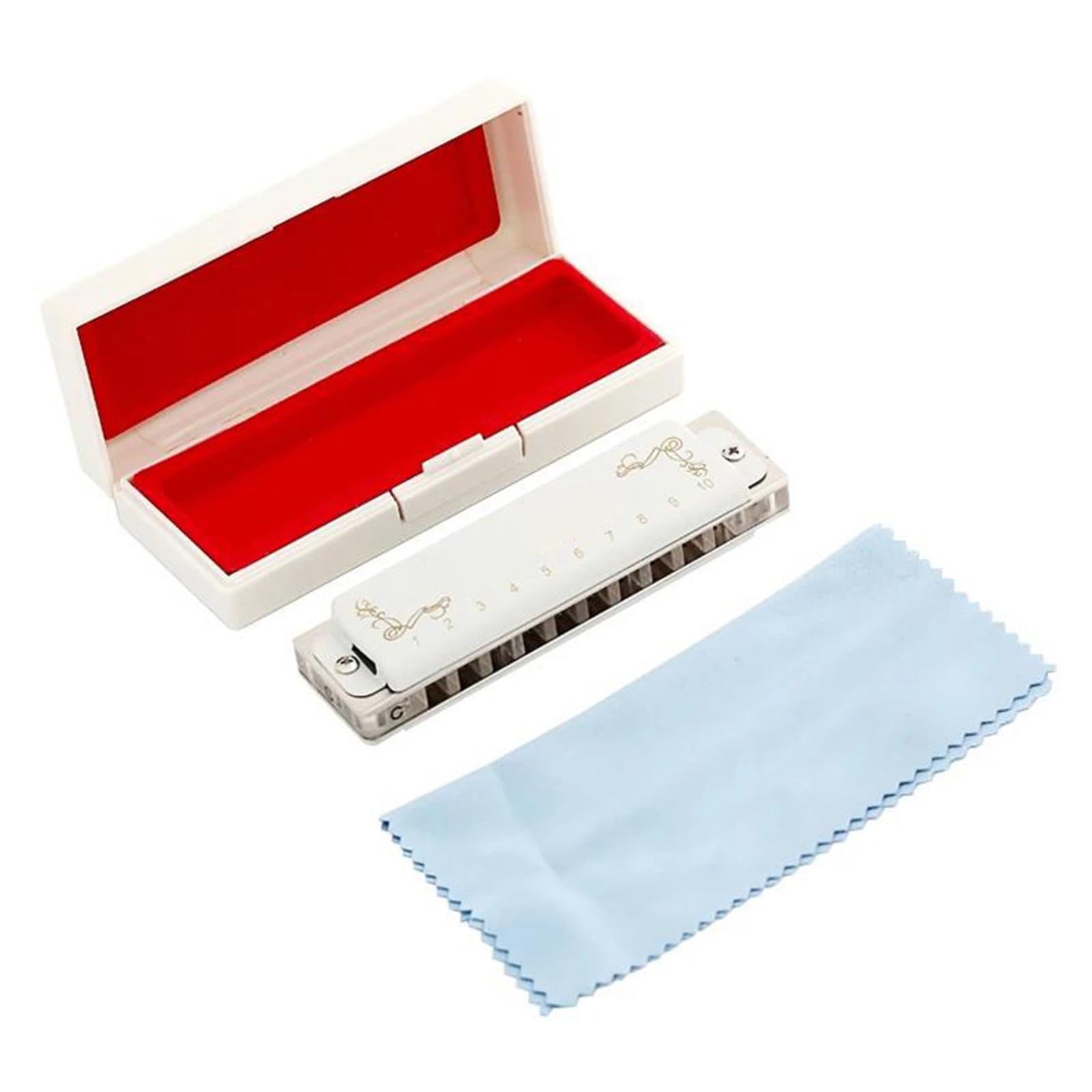 Armoniche a bocca Armonica Blues Diatonica In Do 10 Fori 20 Toni Blues Harp Armonica A Bocca Armonica Per Principianti Professionisti(G)