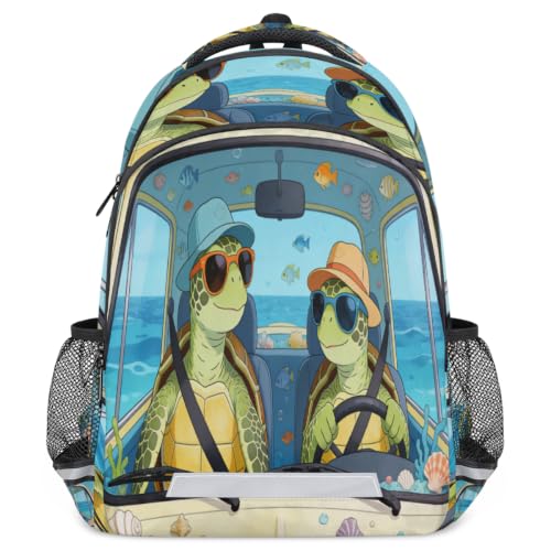 Zaino per aereo: questo zaino da esterno misura 42,4 x 29,5 x 22,4 cm. Lo spazioso scomparto principale può contenere un laptop, libri e vestiti; lo scomparto anteriore con cerniera può contenere un tablet, un notebook, un astuccio, fazzoletti, ecc., e le tasche laterali possono contenere una bottiglia d'acqua e un ombrello; ideale per la stagione del rientro a scuola