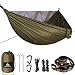Produktbild NATUREFUN Ultraleichte Moskito Netz Camping Hängematte 300kg Tragfähigkeit,(290 x 140 cm) Atmungsaktiv,Enthalten 4 x Premium Karabinerhaken 3 x Nylonschlingen 2 Abspannseile 2 geschliffene Nägel