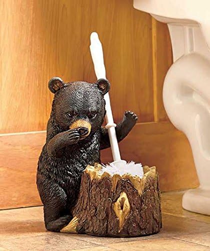 Bear Shaped Toilet Brush Holder