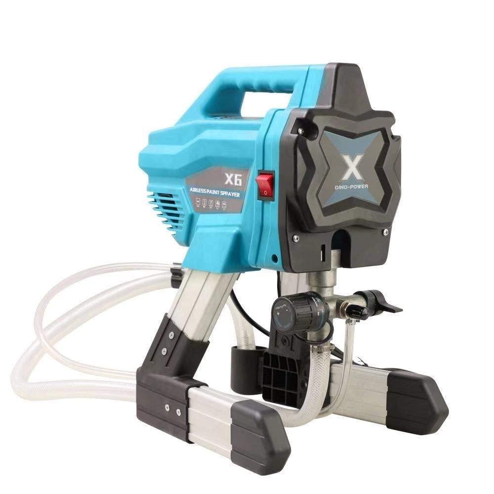 Pulverizador de pintura Airless 650w 200 bar, pistola de alta presión con soporte de aluminio, 1.4L/min