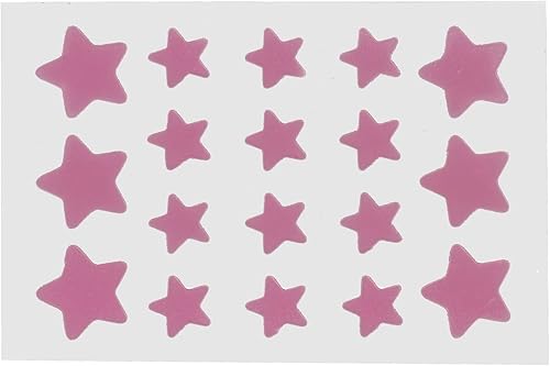 Miniatura 8 de LIULDASHUN 18 Sheet Hydrocolloid Pimple Patch, Cartoon Star Shape, Waterproof Acne Cover Stickers for Facial Skin Treatment, Portable Spot Healing