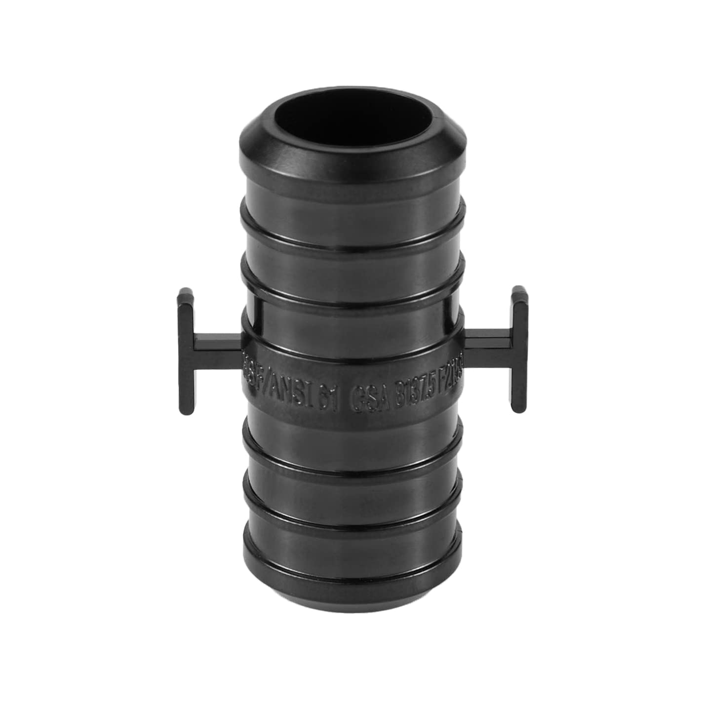Paquete de 30 EFIELD 3/4 pulgadas Poly PPSU Barb Crimp Pex Fitting con pestaña de posición Combo: Tees, codos, acoplamientos, 10 piezas cada uno