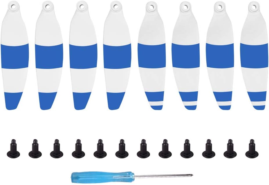 BTG Propellers for DJI Mini 4K/Mini 2 Se/Mavic Mini Drone Accessories Replacement Parts Blades Props (White Blue)