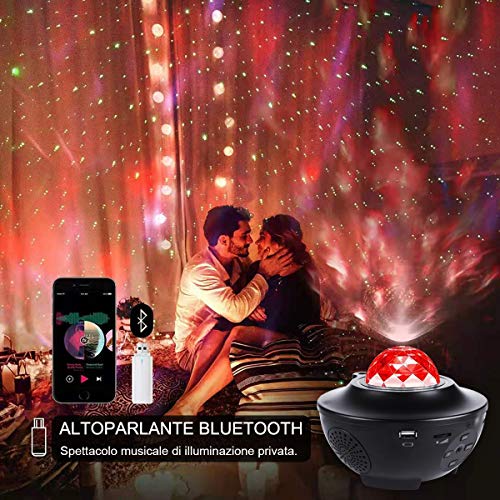 ALED LIGHT Luce Notturna Natale con Telecomando