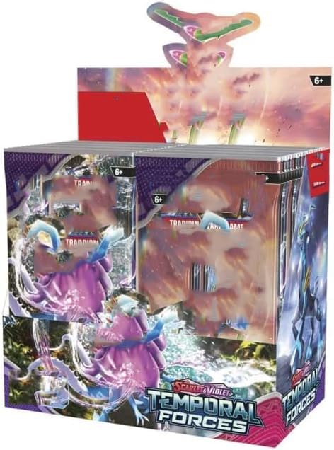 Image of Scarlet and Violet - Temporal Forces Booster Display Box - 36 Packs(360 Cards)