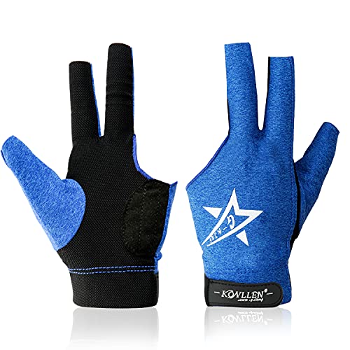 FUGLUS 6er Set Billard Handschuhe | Schnelltrocknend & Atmungsaktiv Für Pool & Snooker