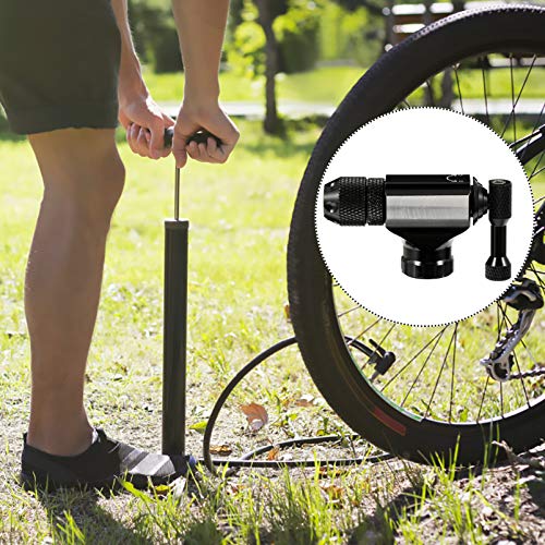 BESPORTBLE Infladores para Bicicletas Adaptador Válvula Co2 Inflador de Pneu de Alta Pressão para Bi