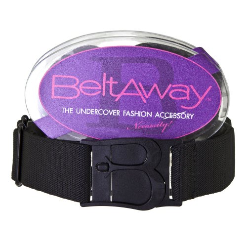 Beltaway Flat Buckle No Show Adjustable Belt, The Virtually Invisible Belt (Plus Size (16-4X), Black) - Thumbnail 4