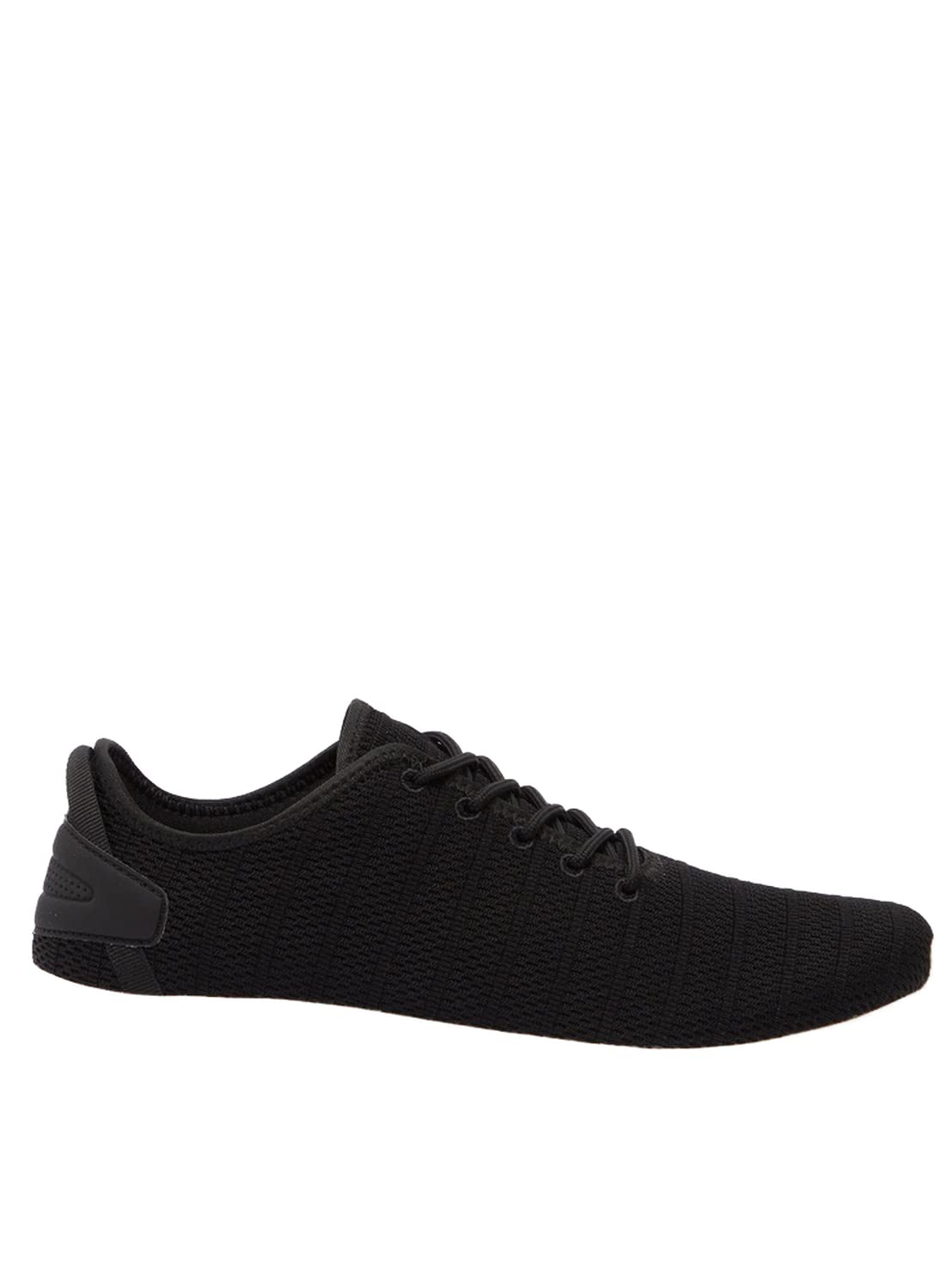 shoexpressMens Textured Trainers with Lace-up Closure Cross Trainer