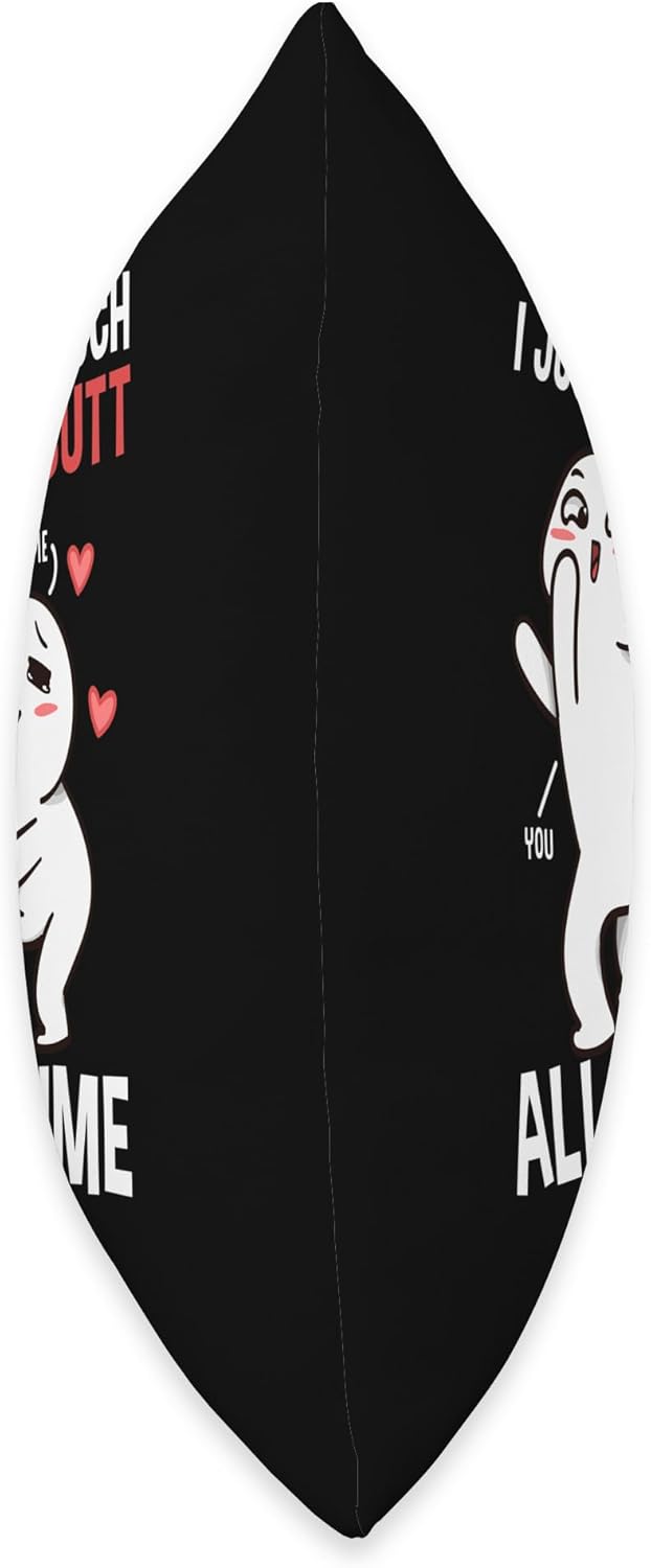 I love My Husband Gifts Best Husband Anniversary from Wife to Him Proud Spoiled Throw Pillow, 18x18, Multicolor