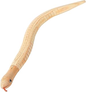 Fun Express DIY Wooden Snakes - Set of 12 - Crafts for Kids and Party Activities - VBS Vacation Bible School Supplies/Decor