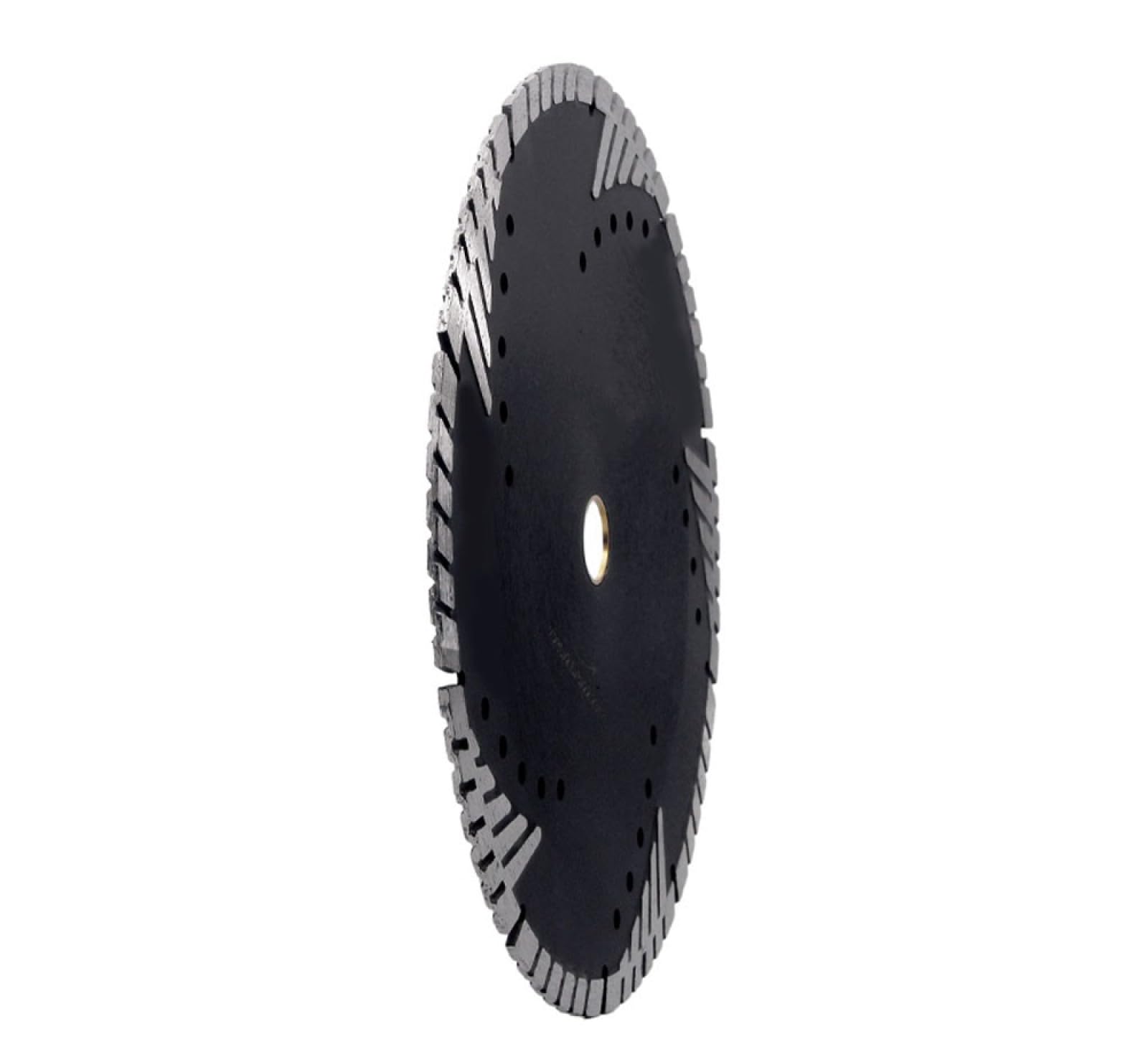 1 Hoja De Sierra Turbo De Diamante Prensado En Caliente De 180mm Con Dientes De Protección Inclinados Disco De Corte De Diamante De 7 "para Hormigón De Piedra