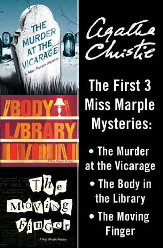 The First Three Miss Marple Mysteries: Collecting The Murder at the Vicarage, The Body in the Library, and The Moving Finger