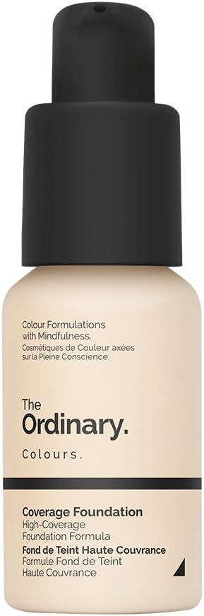 The Ordinary Coverage Foundation 1.0p Very Fair Pink undertones SPF15