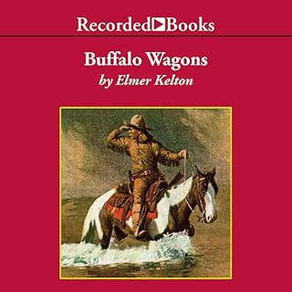 Buffalo Wagons Audiolibro Por Elmer Kelton arte de portada