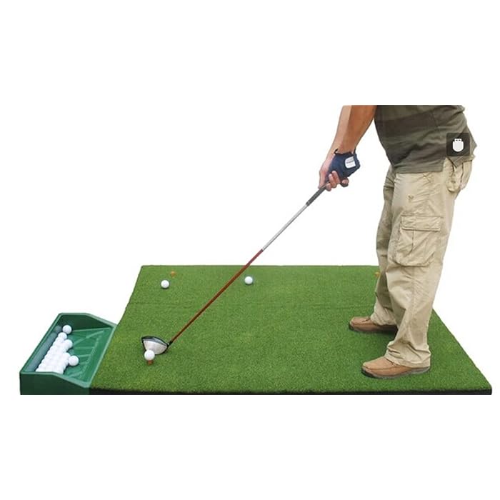 Buy P4G 3.3' x 5' Primary Putting Practice Mat Golf Hitting Mat with