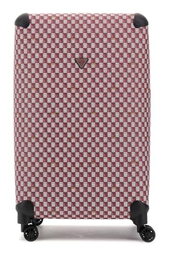 Valise GUESS Wilder 28 L bordeaux 8 roues rigide chic