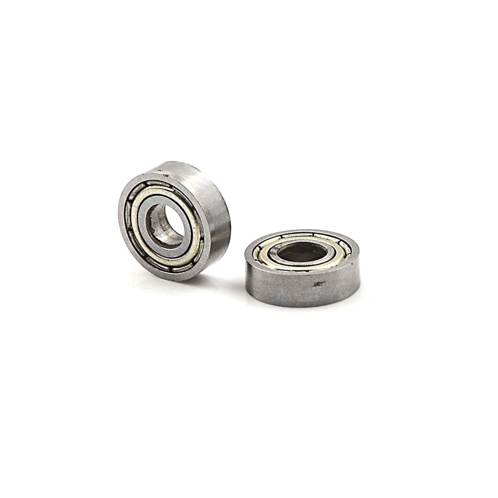 Bearing, 10pcs 5x13x4 Mm 695ZZ 695-2Z 695-Z 695 Skate Board Bearing Miniature (Color : White) Wear Resistance