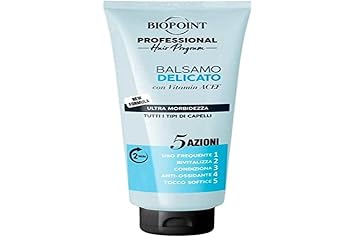 BIOPOINT Balsamo Capelli Delicato Con Vitamina ACEF Uso Frequente 350ml