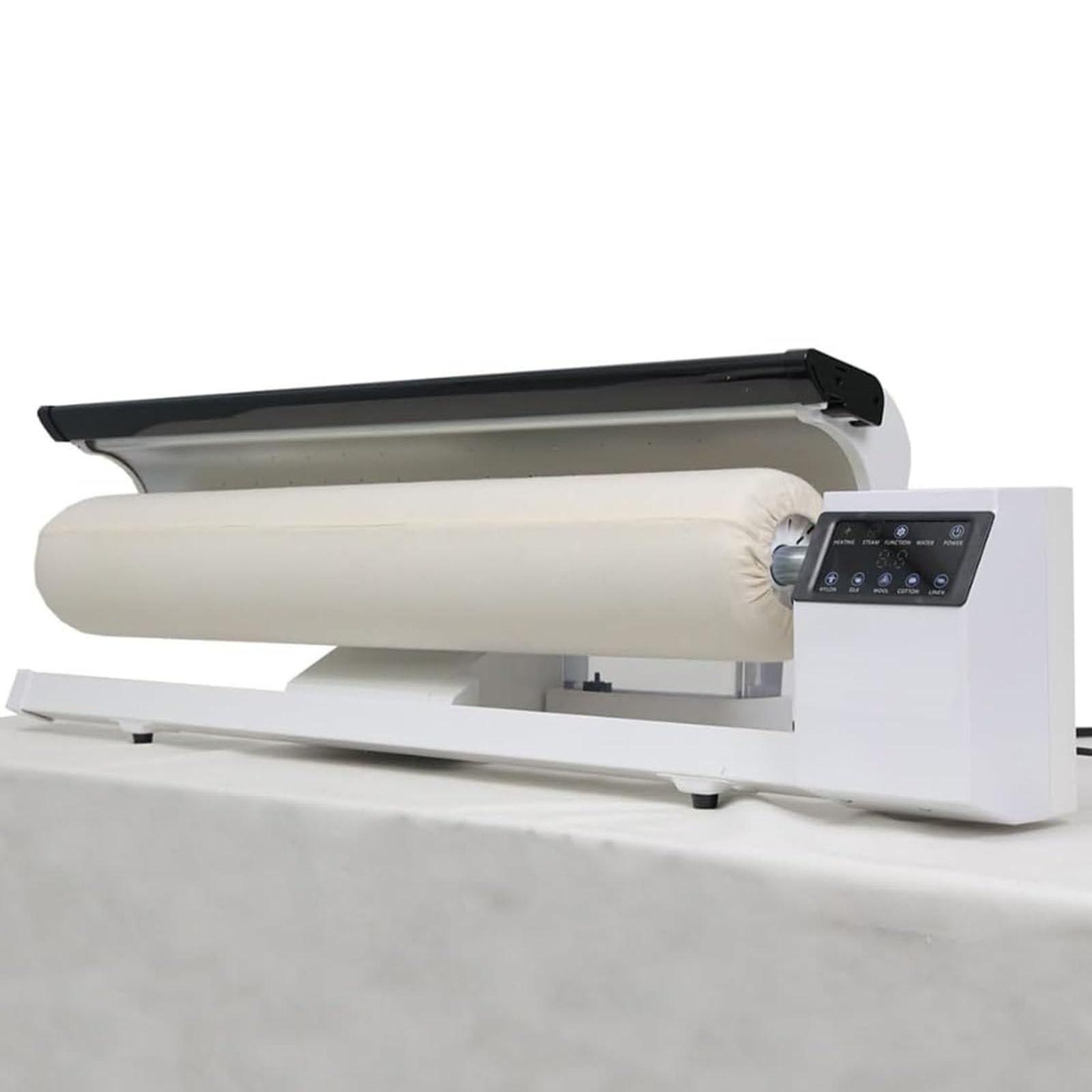 Rotary Iron Steam Roller Ironing Press with Stand, 90cm, for Clothes, Garments, Curtains, Sheets, Tablecloths