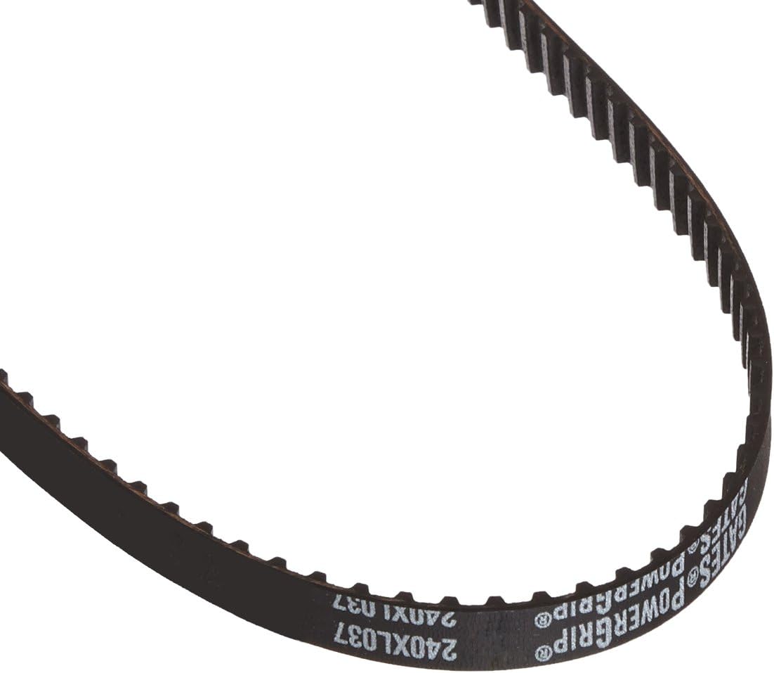 Gates 240XL037 PowerGrip Timing Belt, Extra Light, 1/5" Pitch, 3/8" Width, 120 Teeth, 24" Pitch Length