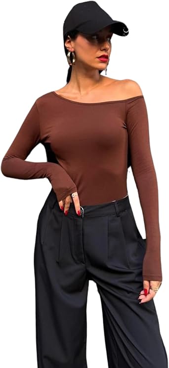 Womens Boat Neck Cotton Fabric Body