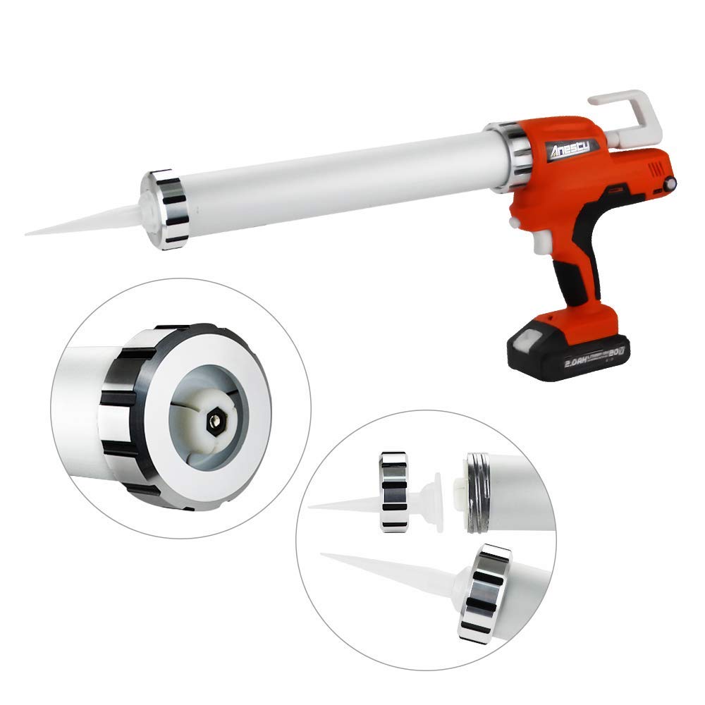 Buy Cordless Caulking Gun 20V Liion Battery Powered Electric Cartridge