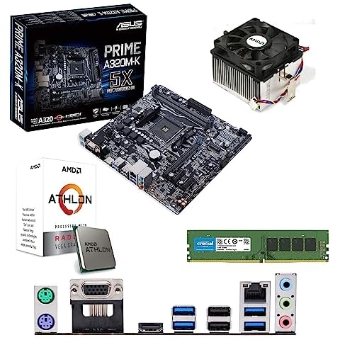 AMD Athlon 3000G CPU Bundle with RAM Cover
