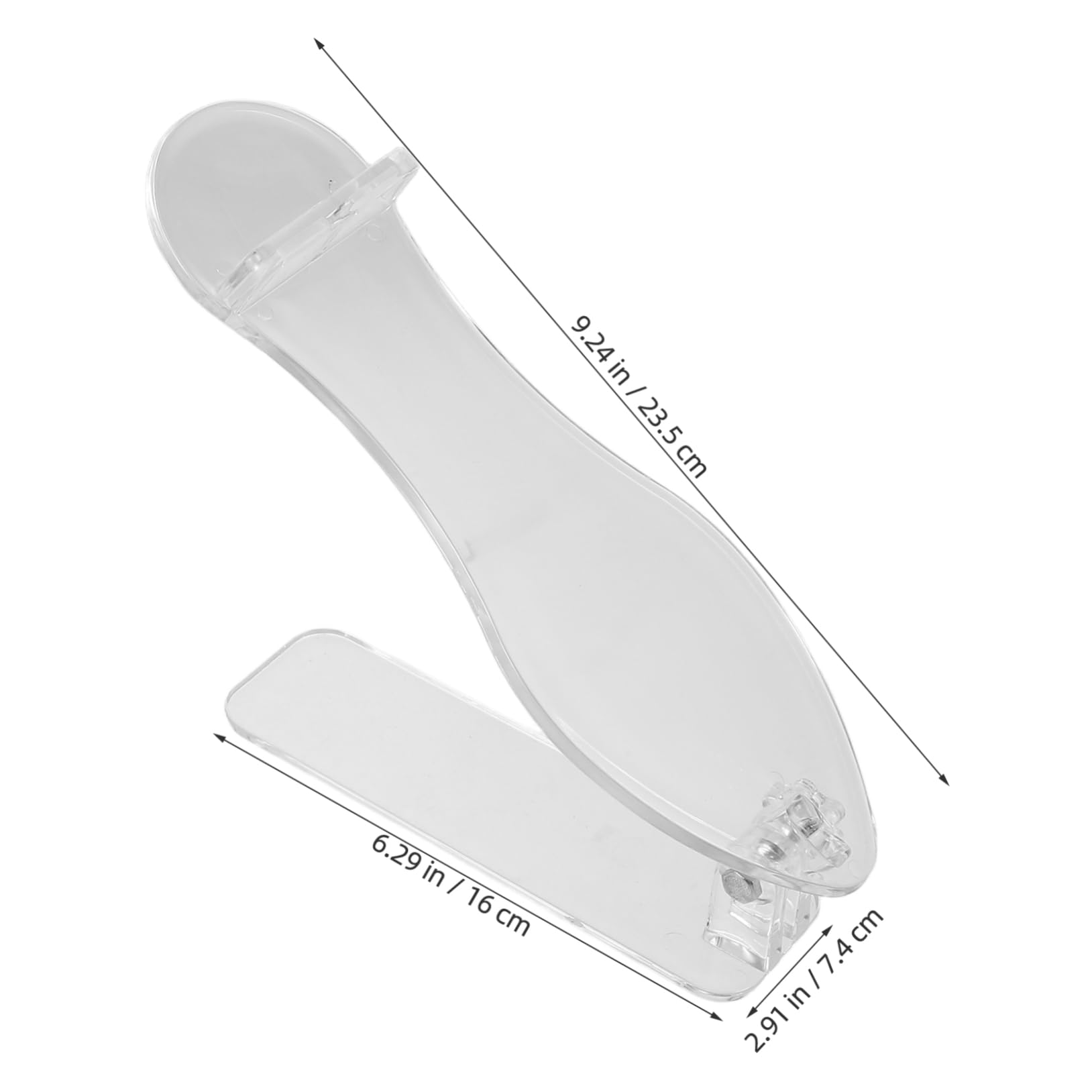 Healvian 2pcs Shoe Rack Boot Organizer Entryway Shoe Storage Display Stand Boots Plastic