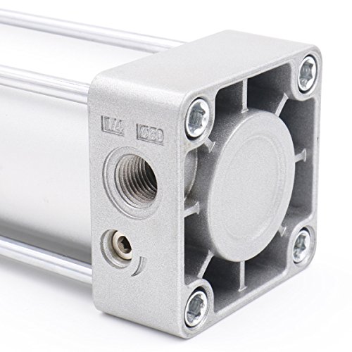 Cilindro neumático de 40mm de diámetro Heschen SC con puerto PT1/4 para automatización 6