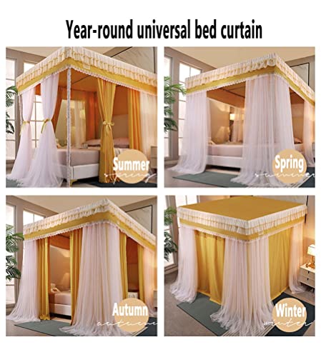 Moustiquaire lit double baldaquin pour décorer une chambre de princesse - 6