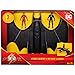 DC Comics, The Flash Ultimate Batwing Set The Flash and Batman Action Figures, 4-inch Playset Kids Toys for Boys and Girls 3 and Up