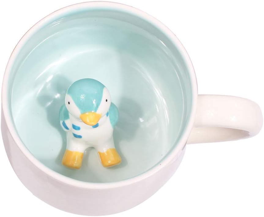3D Cute Animal Ceramics Coffee Cup Office Cup