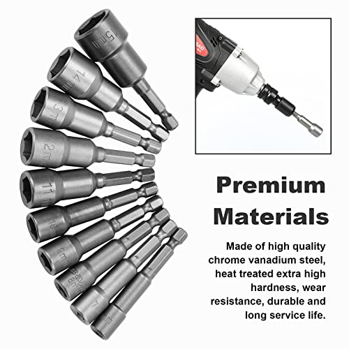 HSEAMALL 14PCS Set di cacciaviti magnetici, 6-19mm...