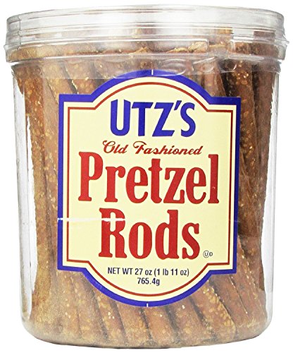 Alea's Deals Utz Old Fashioned Pretzel Rods – 27 oz. Barrel – ON SALE➕SUB/SAVE!  