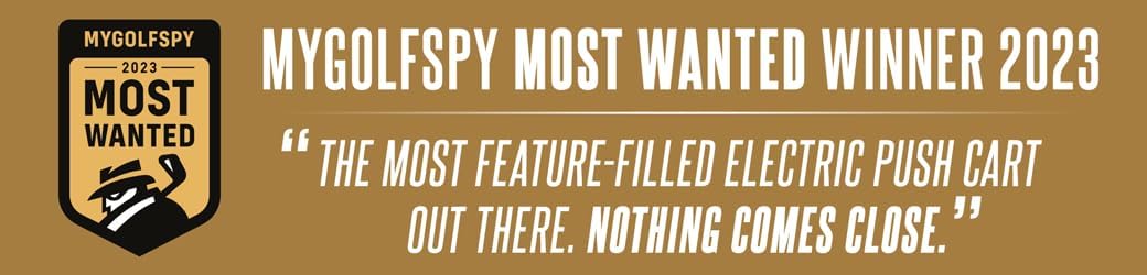 Motocaddy M7 GPS folded for storage