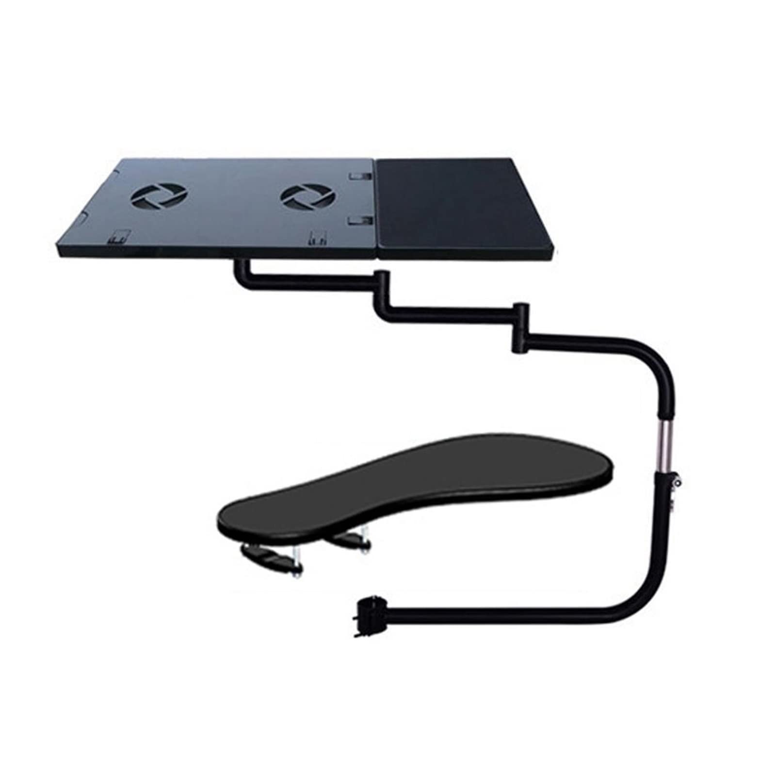 Soporte de teclado cuadrado Ok 331B-L con alfombrilla para portátiles 8