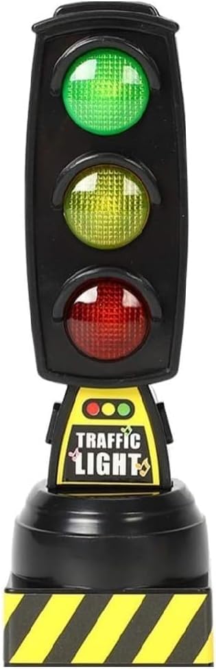 Wwyan Traffic Light, Mini Road Safety Signs Traffic Signal Traffic Lights Pretend Play Early Educational for Christmas Birthday Gifts