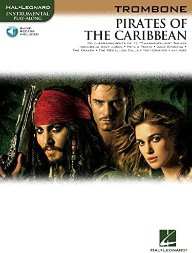 Pirates of the Caribbean: for Trombone (Hal Leonard Instrumental Play-Along) Paperback – January 1, 2007